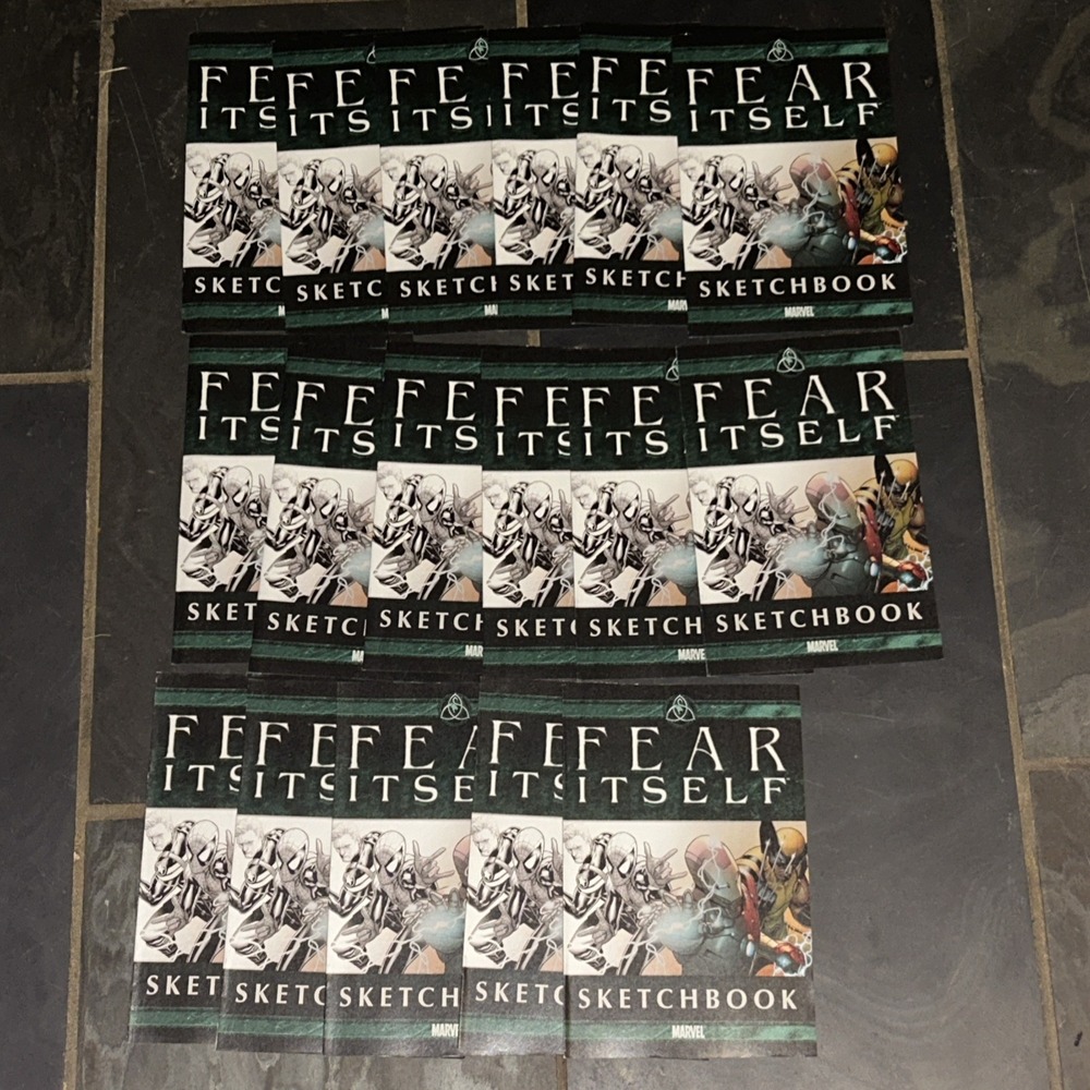 FEAR‎ ITSELF SKETCHBOOK (Matt Faction Stuart Immonen Steve McNiven) 2011 Lot 17
